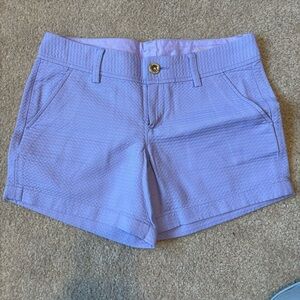 Lilly Pulitzer Lavender Shorts